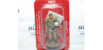 Bombero con traje ignífugo Mongolia 2004 Figura Plomo 1/30