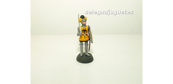 SOLDADO GERMANO SIGLO XV - SOLDADO PLOMO - 1/32 METAL & SO