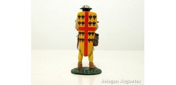BALLESTERO GENOVES SIGLO XIV SOLDADO PLOMO 54 mm escala 1/32