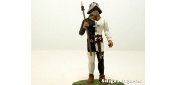 Vougier Suizo Siglo XIV Soldado Plomo Altura 54 mm escala 1/32
