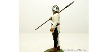 Vougier Suizo Siglo XIV Soldado Plomo Altura 54 mm escala 1/32