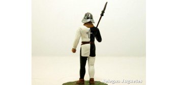 Vougier Suizo Siglo XIV Soldado Plomo Altura 54 mm escala 1/32