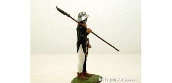 Vougier Suizo Siglo XIV Soldado Plomo Altura 54 mm escala 1/32
