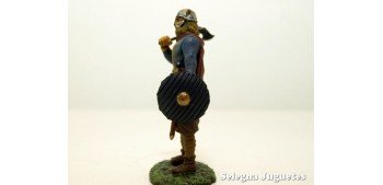 Vikingo Siglo IX soldado plomo tamaño 54 mm escala 1/32 Altaya