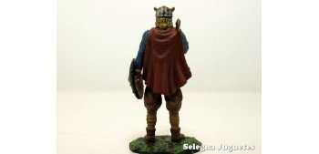 Vikingo Siglo IX soldado plomo tamaño 54 mm escala 1/32 Altaya