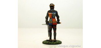 El Principe Negro Siglo XIV soldado plomo escala 54 mm Altaya