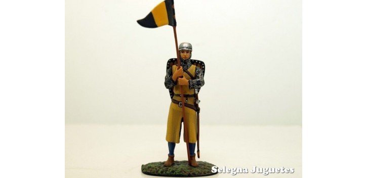 PIQUERO ALEMAN SIGLO XV SOLDADO PLOMO 54 mm ALTAYA