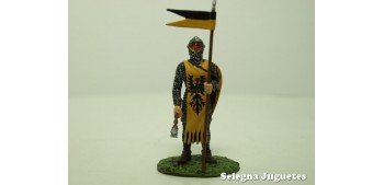 Soldado Aleman Siglo XIV soldado plomo escala 54 mm Altaya