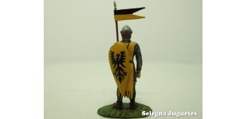 Soldado Aleman Siglo XIV soldado plomo escala 54 mm Altaya