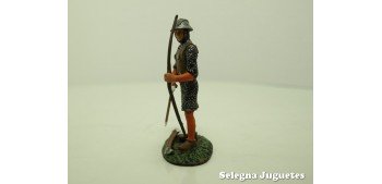 ARQUERO INGLES SIGLO XIII SOLDADO PLOMO 54 mm ALTAYA