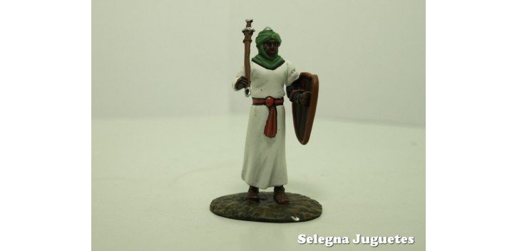 Almoravide Siglo XII soldado plomo escala 54 mm Altaya