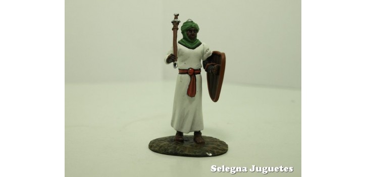 Almoravide Siglo XII soldado plomo escala 54 mm Altaya