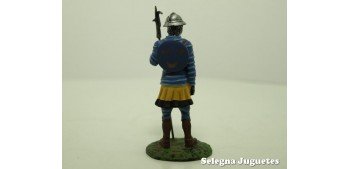 Cuchillero Siglo XIII Soldado plomo 54 mm escala 1/32 Altaya