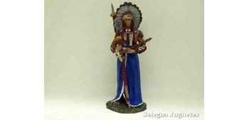 GRAN JEFE SIOUX - INDIO - SOLDADO PLOMO - 90 mm ALTAYA