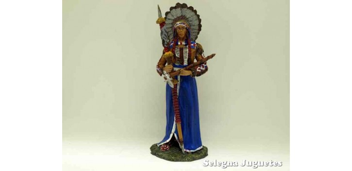 Gran Jefe Sioux - Indio - Soldado Plomo - 90 mm Altaya