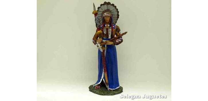 Gran Jefe Sioux - Indio - Soldado Plomo - 90 mm Altaya