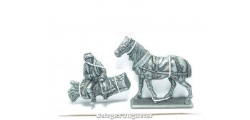 Caballo Central de Troika Gran Armada de Napoleon 1/32