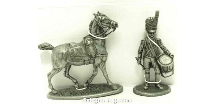 Tambor y caballo Gran Armada de Napoleon 1/32
