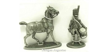 Tambor y caballo Gran Armada de Napoleon 1/32