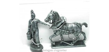 Mozo y caballo Gran armada de Napoleon 1/32