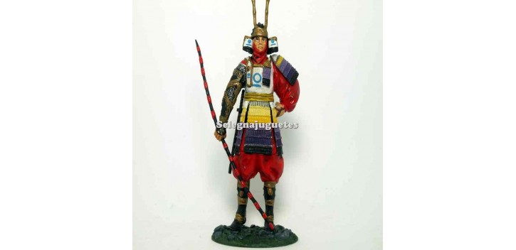 soldado plomo Samurai Yoshitune 90 mm Altaya