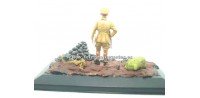 soldado plomo Diorama - Sargento Real cuerpo de aviación
