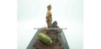 soldado plomo Diorama - Sargento Real cuerpo de aviación