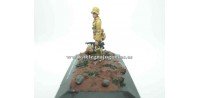 soldado plomo Diorama - Brigada de zapadores Alemania 1941