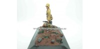 soldado plomo Diorama - Brigada de zapadores Alemania 1941