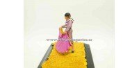 soldado plomo Veronica - Diorama - Torero - escala 1/32 Front