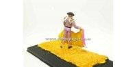 soldado plomo Veronica - Diorama - Torero - escala 1/32 Front