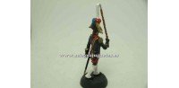 Tambor mayor artillería a pie Guardía 1/32 Almirall Palou